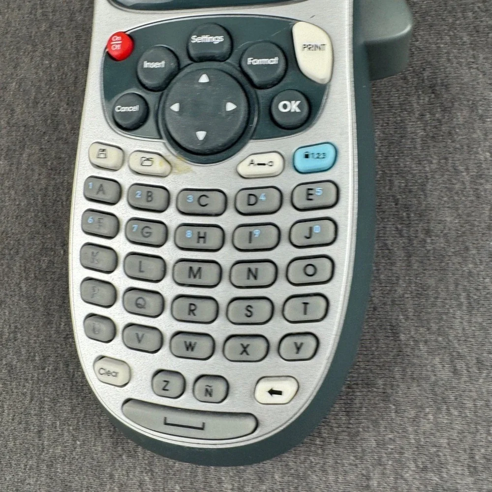 Dymo LetraTag Handheld Label Maker Silver Gray Portable‎ LT-100H Type